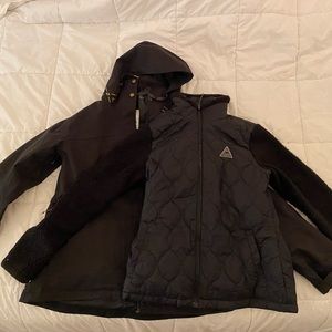 686 SMARTY 3-in-1 Spellbound Womens Jacket - Black - Large